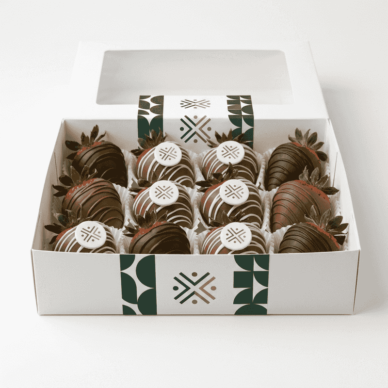 Custom Chocolate-Covered Strawberries